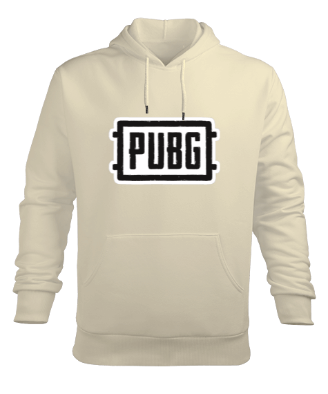 Tisho - PUBG Baskılı Erkek Sweatshirt Erkek Kapüşonlu Hoodie Sweatshirt