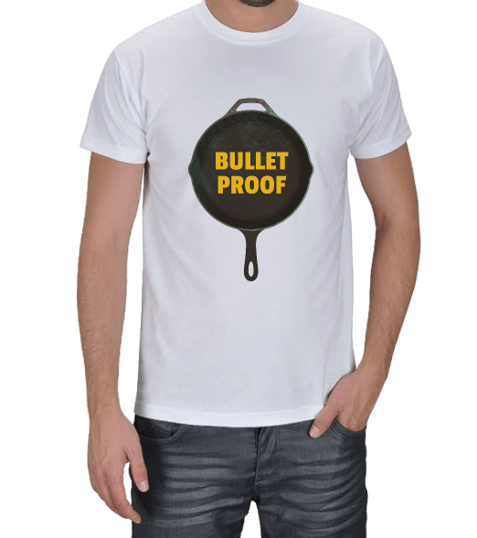 Tisho - PUBG - Bullet Proof Erkek Tişört