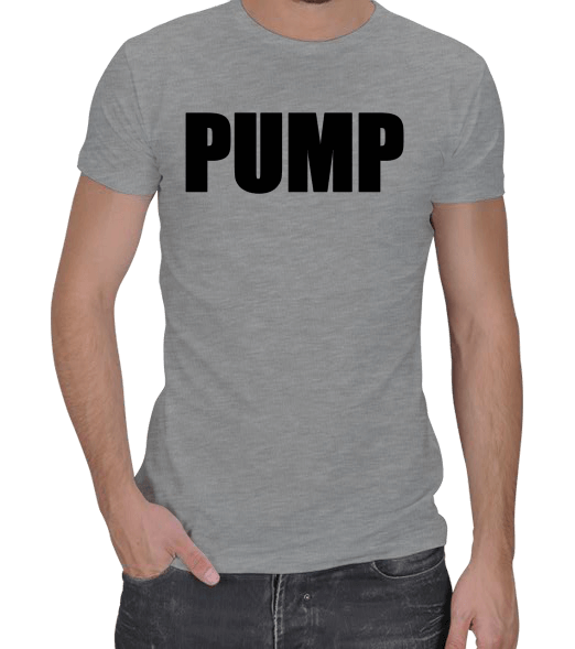 Tisho - PUMP Erkek Regular Kesim Tişört