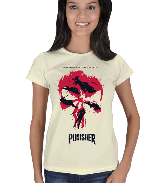Tisho - Punisher Kadın Tişört
