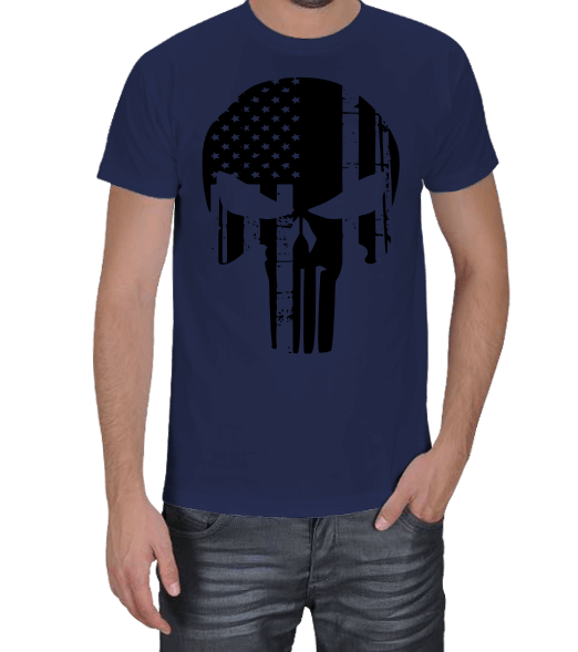Punisher T-Shirt Erkek Tişört