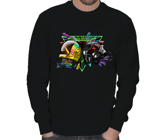 Tisho - punk ERKEK SWEATSHIRT