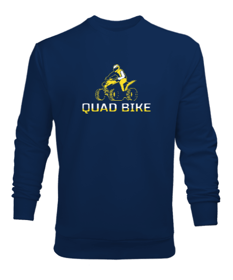Tisho - Quad Bike Lacivert Erkek Sweatshirt