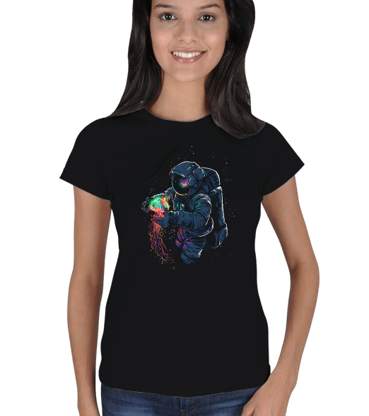 Tisho - Quantum Jellyfish Kadın Tişört