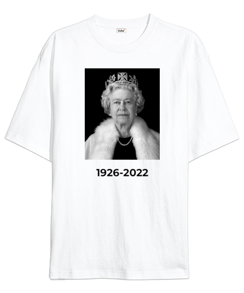 Tisho - Queen Elizabeth Oversize Unisex Tişört