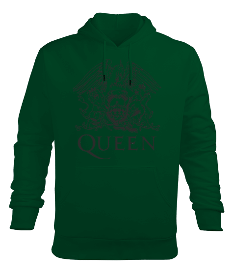 Tisho - QUEEN Erkek Kapüşonlu Hoodie Sweatshirt Erkek Kapüşonlu Hoodie Sweatshirt