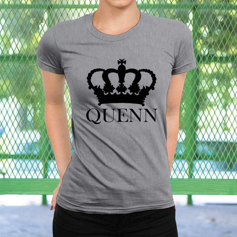 Queen Kadın Tişört - Tekli Kombin