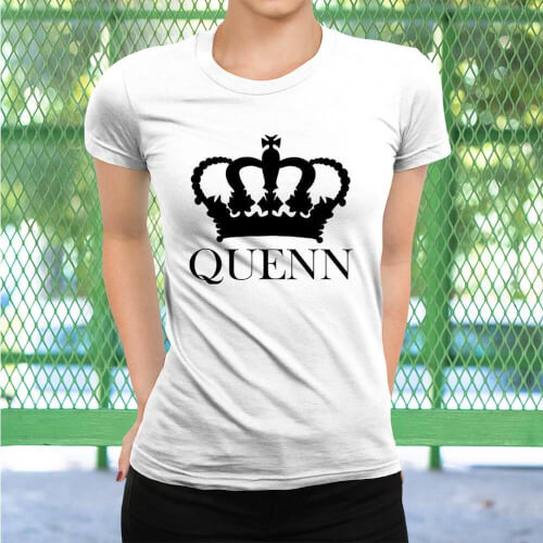 Tisho - Queen Kadın Tişört - Tekli Kombin (1)