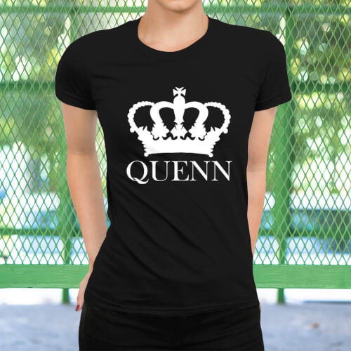 Queen Kadın Tişört - Tekli Kombin - Thumbnail