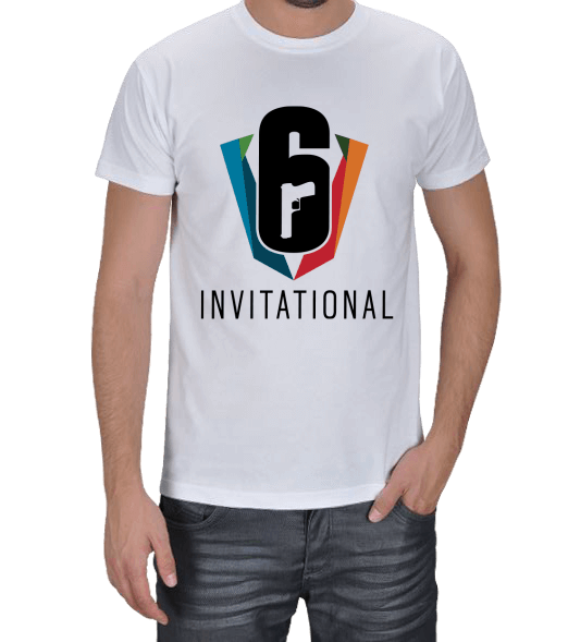 Tisho - Rainbow Six Siege Invitational T-shirt Erkek Tişört