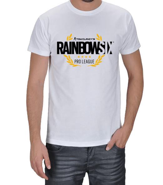 Tisho - Rainbow Six Siege Pro League T-shirt Erkek Tişört