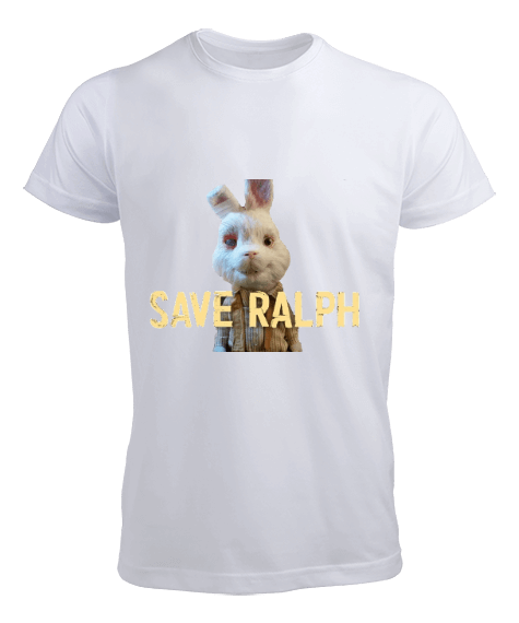 Tisho - Ralph Tavşan Tişört Ralph Rabbit T-shirt Save Ralph Erkek Tişört