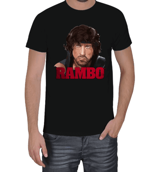 Tisho - rambo Erkek Tişört