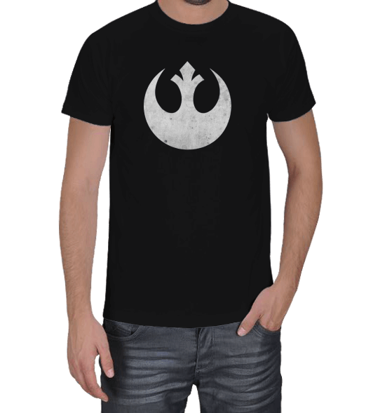 Tisho - Rebel Logo Star Wars Erkek Tişört
