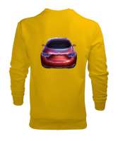 Red Car Sarı Erkek Sweatshirt - Thumbnail