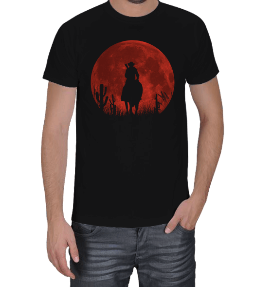 Tisho - Red Dead Redemption Baskılı Erkek Tişört