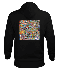 Reddit Erkek Kapüşonlu Hoodie Sweatshirt - Thumbnail