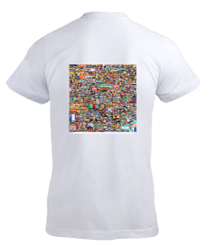 Reddit Place Pixel Art T-Shirt Erkek Tişört - Thumbnail