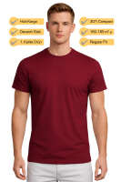 Regular Fit Tişört Bordo