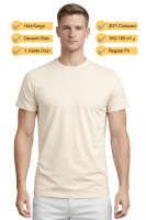 Regular Fit Tişört Krem