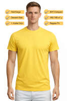 Regular Fit Tişört Sarı