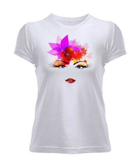 Tisho - Renkli Tarz Kadın Kadın Tişört