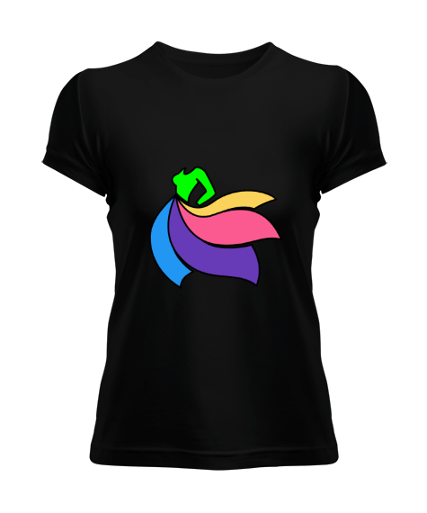 Tisho - Renkli tasarım Kadın Tişört