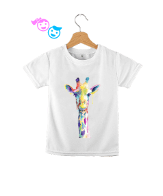 Tisho - Renkli Zürafa Çocuk Unisex