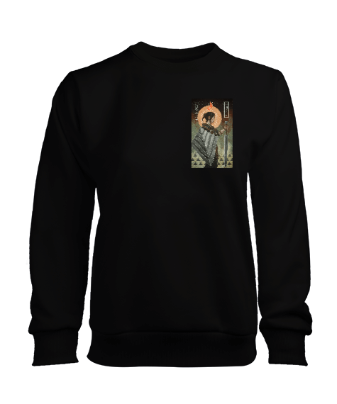 Tisho - Retro ÖN VE ARKA VALTA TAROT CARD baskılı kadın Kadın Sweatshirt