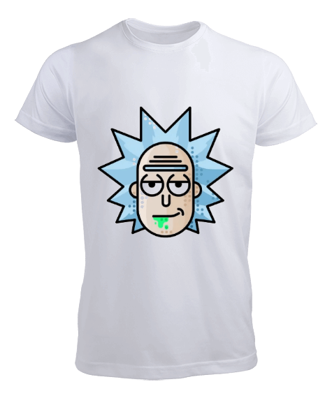 Rick and Morty Rick Desenli Erkek Tişört