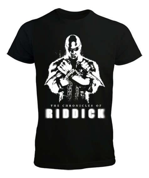Tisho - Riddick Siyah Erkek Tişört