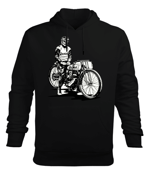 Tisho - RIDER Erkek Kapüşonlu Hoodie Sweatshirt