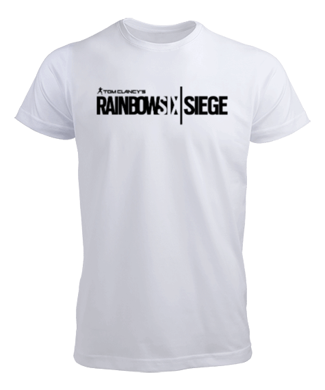 Tisho - Rinbow Six Siege Oyun Logo Erkek Tişört