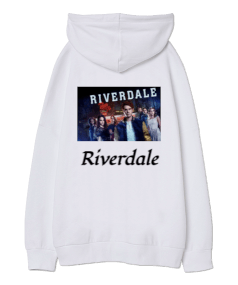 Riverdale sweatshirt Oversize Unisex Kapüşonlu Sweatshirt - Thumbnail