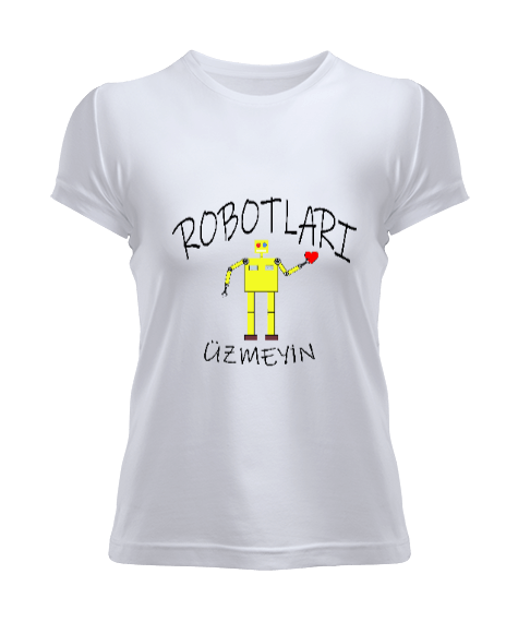 Tisho - Robot Kadın Tişört