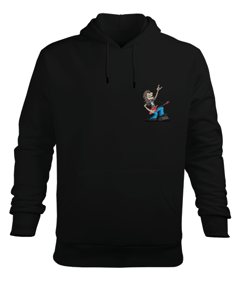 Tisho - Rock and Metal Erkek Kapüşonlu Hoodie Sweatshirt