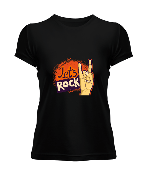 Tisho - Rock Müzik Kadın Tişört