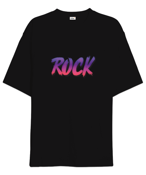 Tisho - Rock Oversize Unisex Tişört
