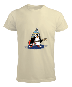 Rock Penguen Erkek Tişört - Tisho