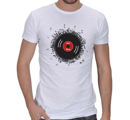 Tisho - Rock T-shirt Erkek Regular Kesim Tişört