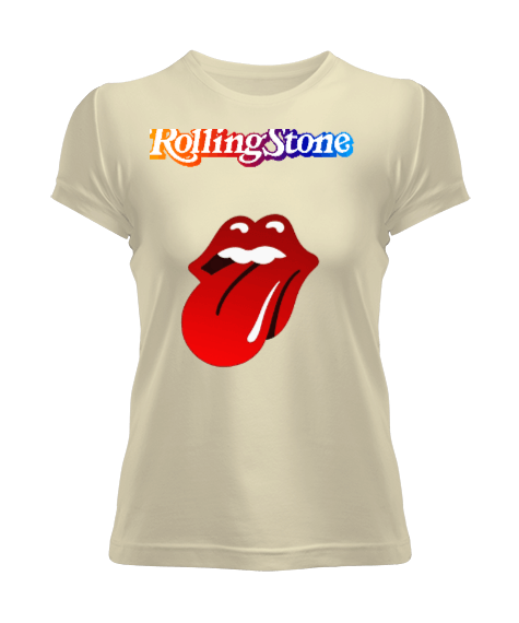 Tisho - Rolling stone Kadın Tişört