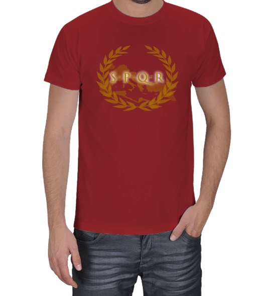 Tisho - Roma İmparatorluğu SPQR Erkek Tişört