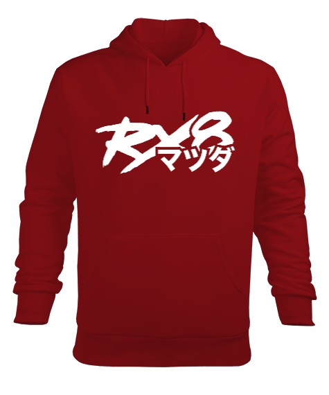 Tisho - RX8 Erkek Kapüşonlu Hoodie Sweatshirt