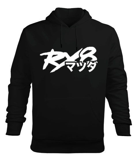 Tisho - RX8 Erkek Kapüşonlu Hoodie Sweatshirt