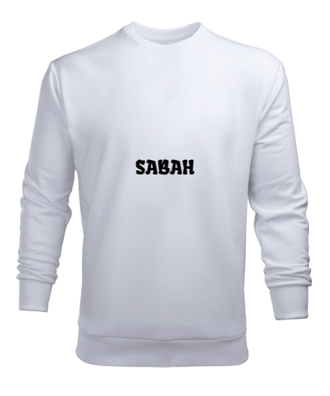 Tisho - SABAH Beyaz Erkek Sweatshirt
