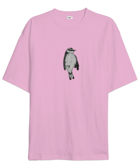 Tisho - Sad Bird Oversize Unisex Tişört