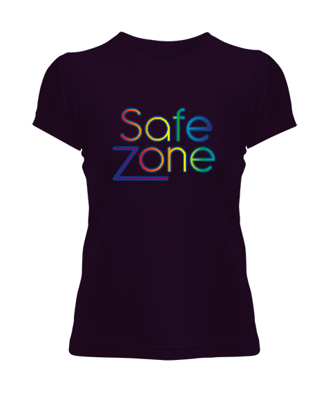 Tisho - Safe Zone LGBTQ Tasarım Kadın Tişört