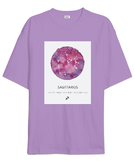 Tisho - Sagittarius Oversize Unisex Tişört