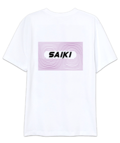 Saiki Kusuo Tasarımı Oversize Unisex Tişört - Thumbnail