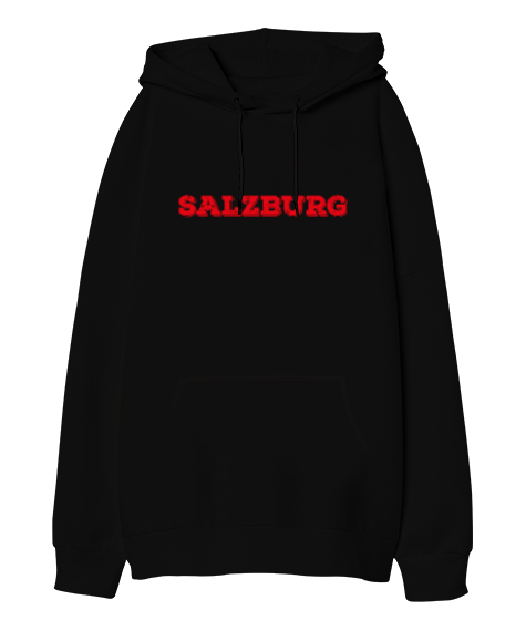 Tisho - Salzburg Oversize Unisex Kapüşonlu Sweatshirt